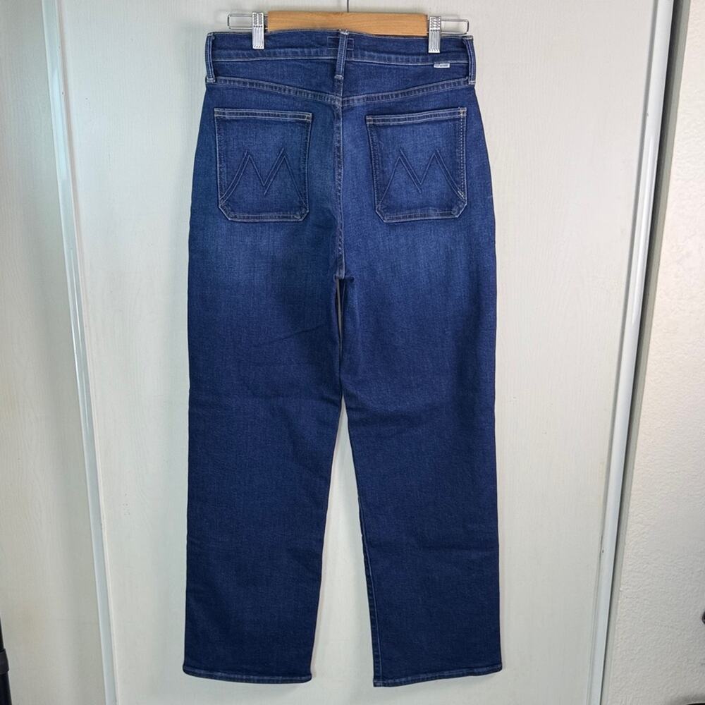 NWT! MOTHER The Lil Rambler Patch Pocket High Waist Straight Leg Jeans size 31P - Picture 7 of 16